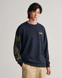 Sweat-shirt ras du cou Dragon Crest
