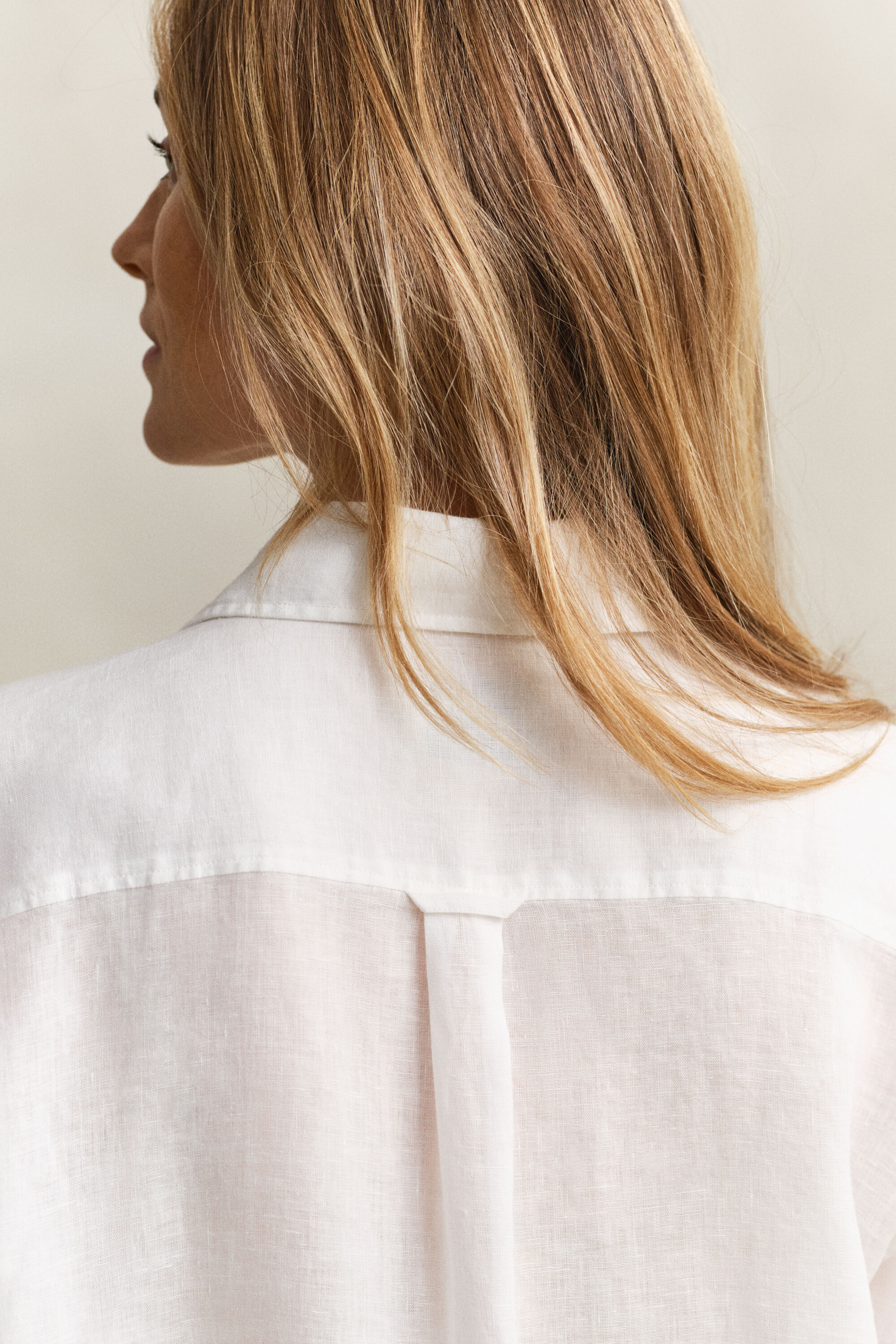 Chemise relaxed fit en lin