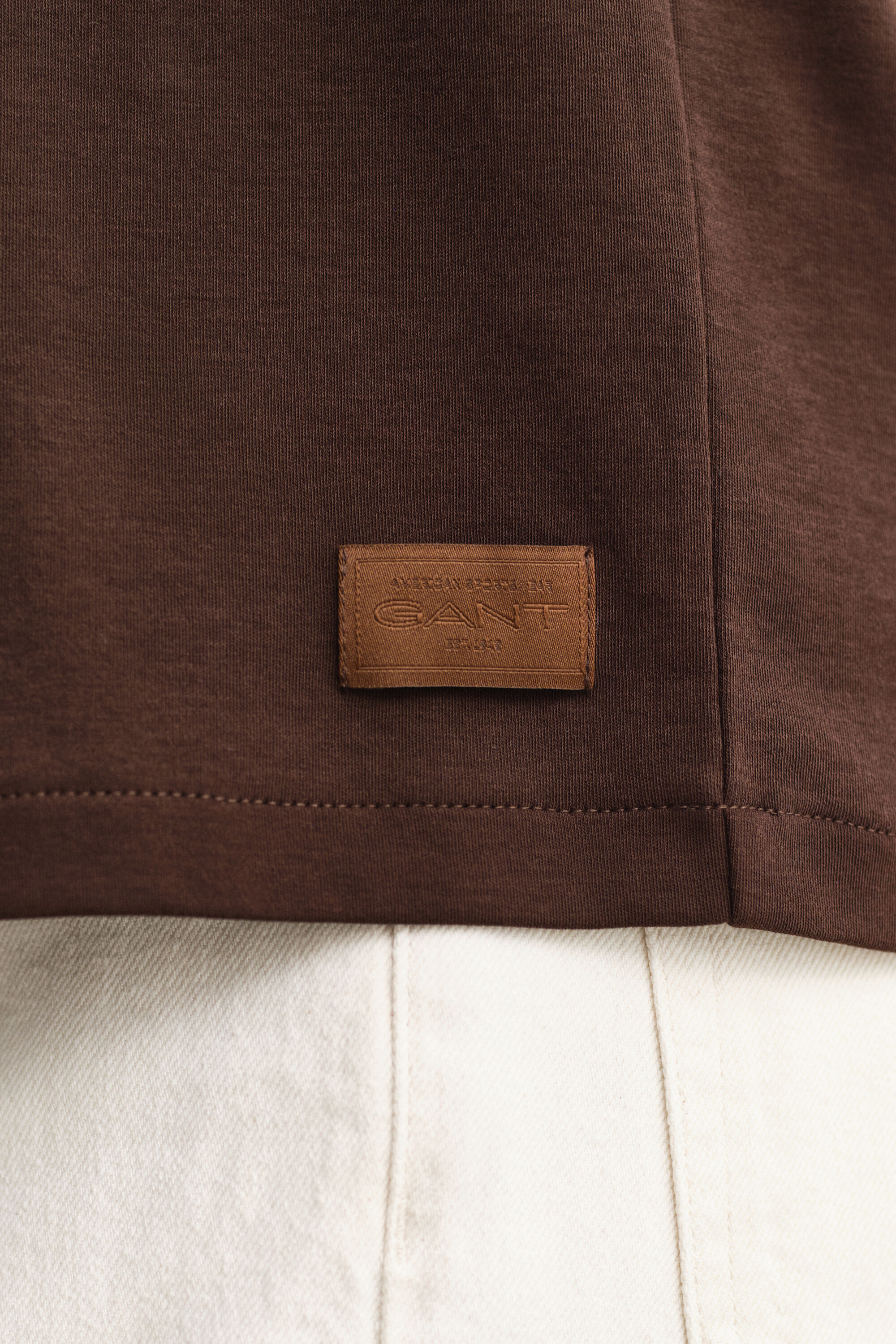 T-shirt en coton interlock