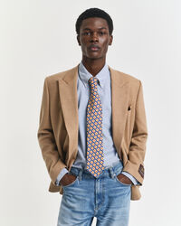 Cravate en soie à motif foulard