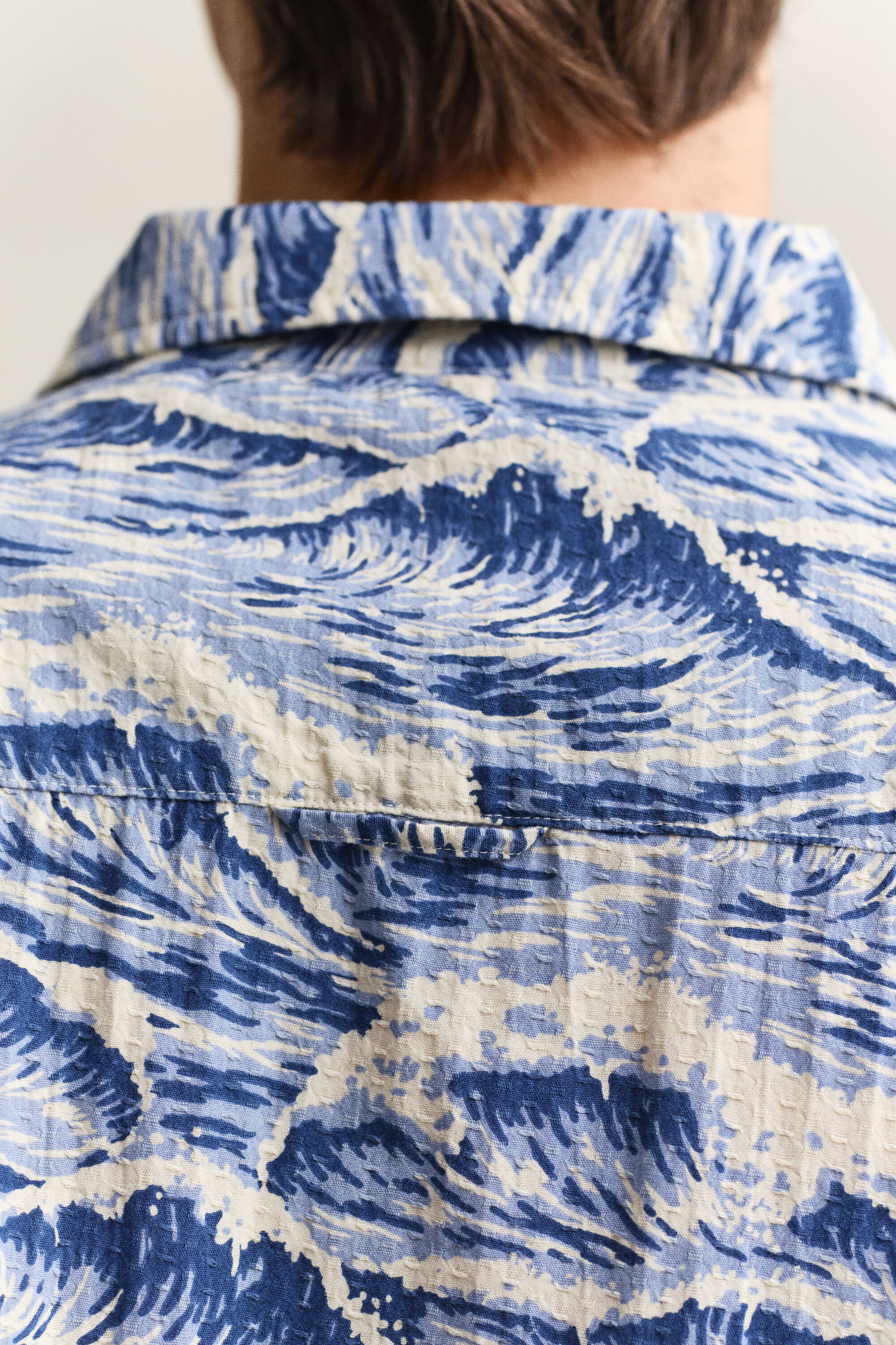 Chemise à manches courtes avec imprimé