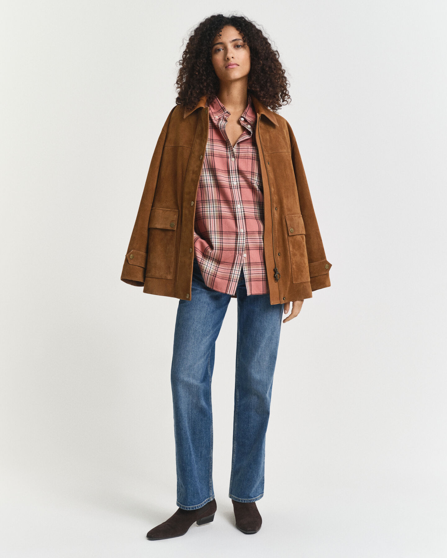 Relaxed Fit flanellen hemd met ruiten