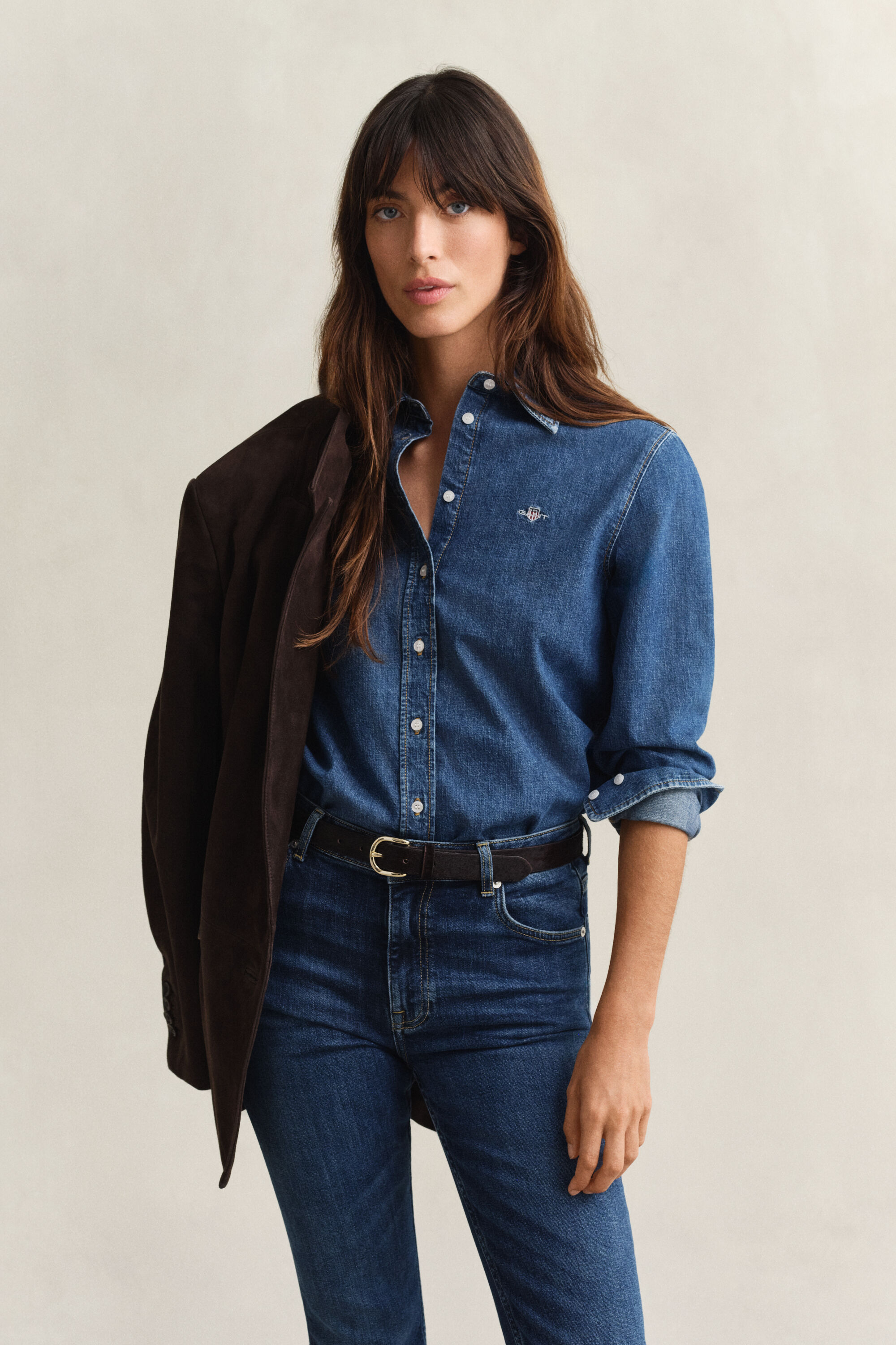 Chemise en denim