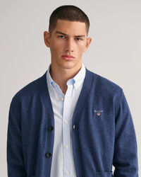 Cardigan col V en coton Classic