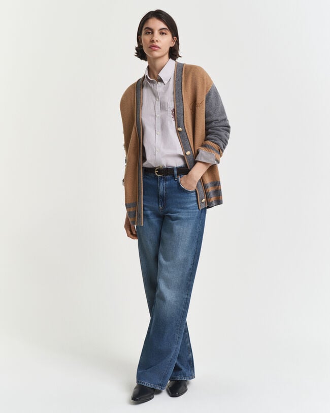 Cardigan col V GANT Varsity