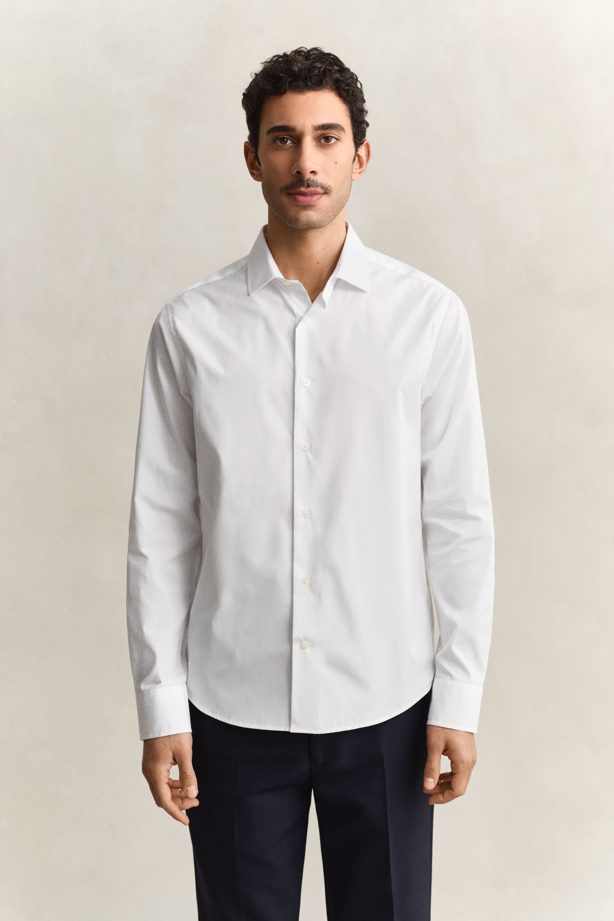 Poplin overhemdjurk
