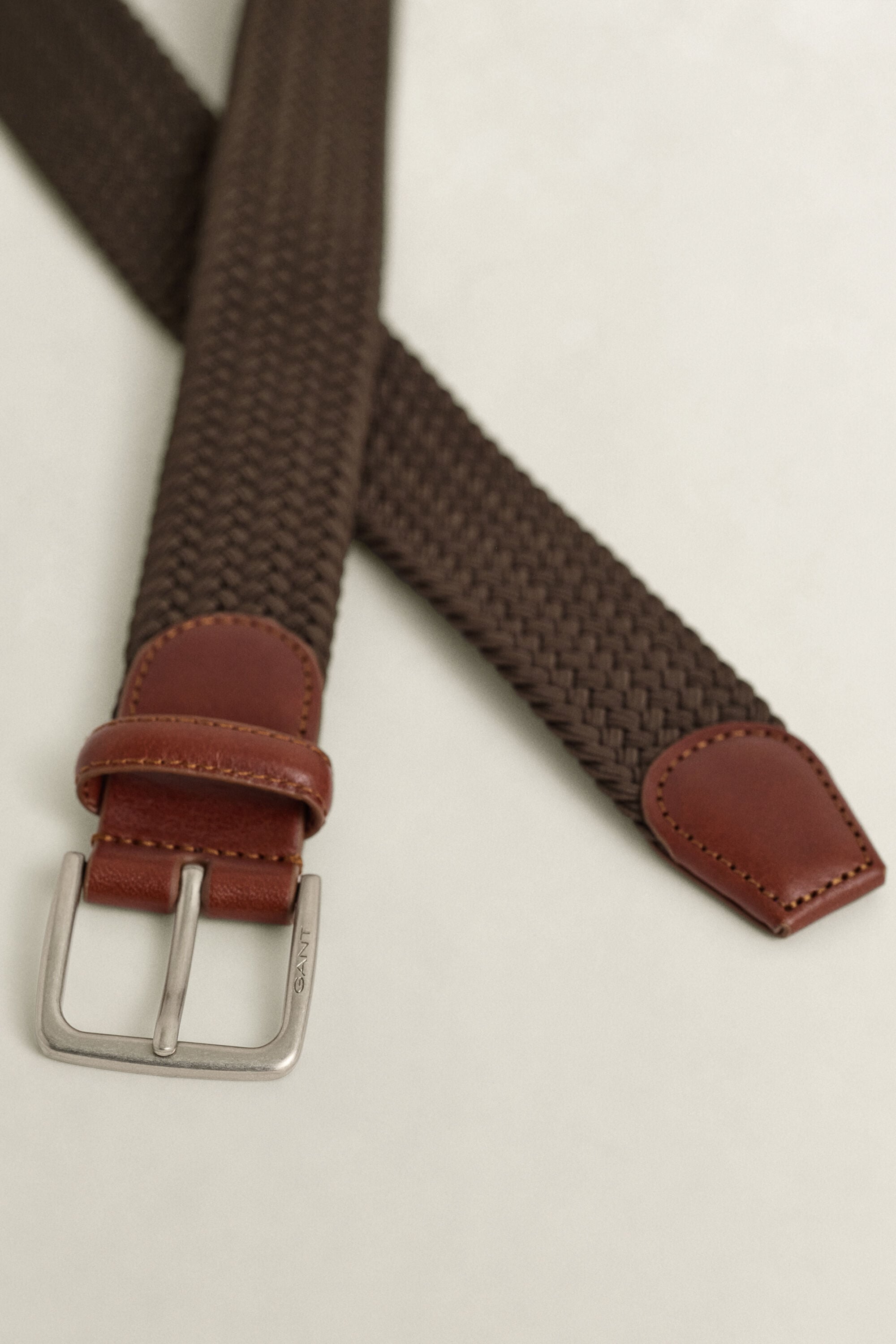 Ceinture tressée élastique