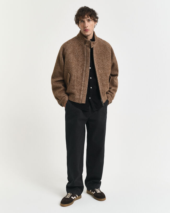 Chemise coupe regular en velours côtelé de coton