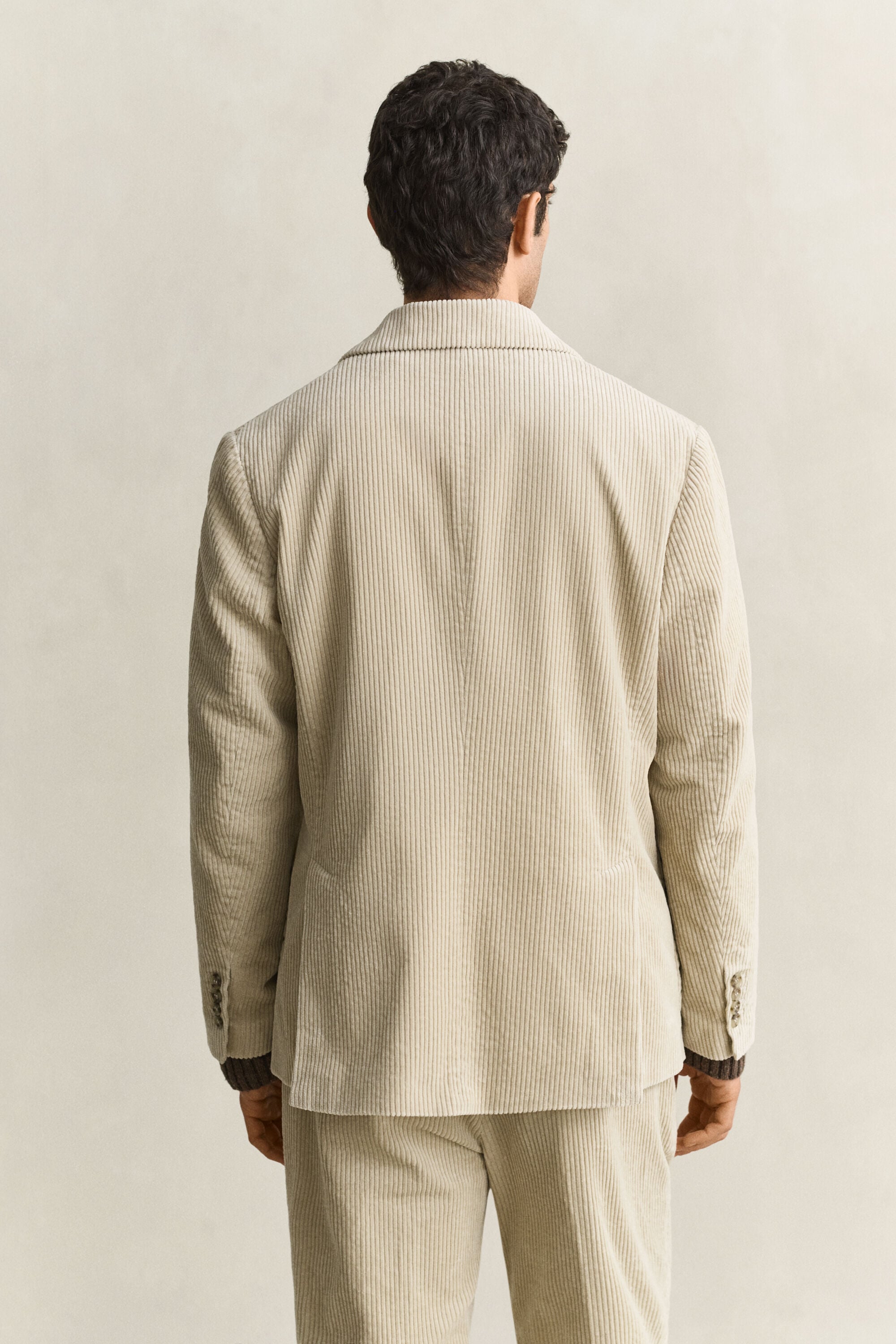 Veste de costume en velours côtelé