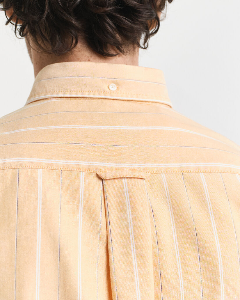 Chemise coupe regular en coton Oxford classique à rayures