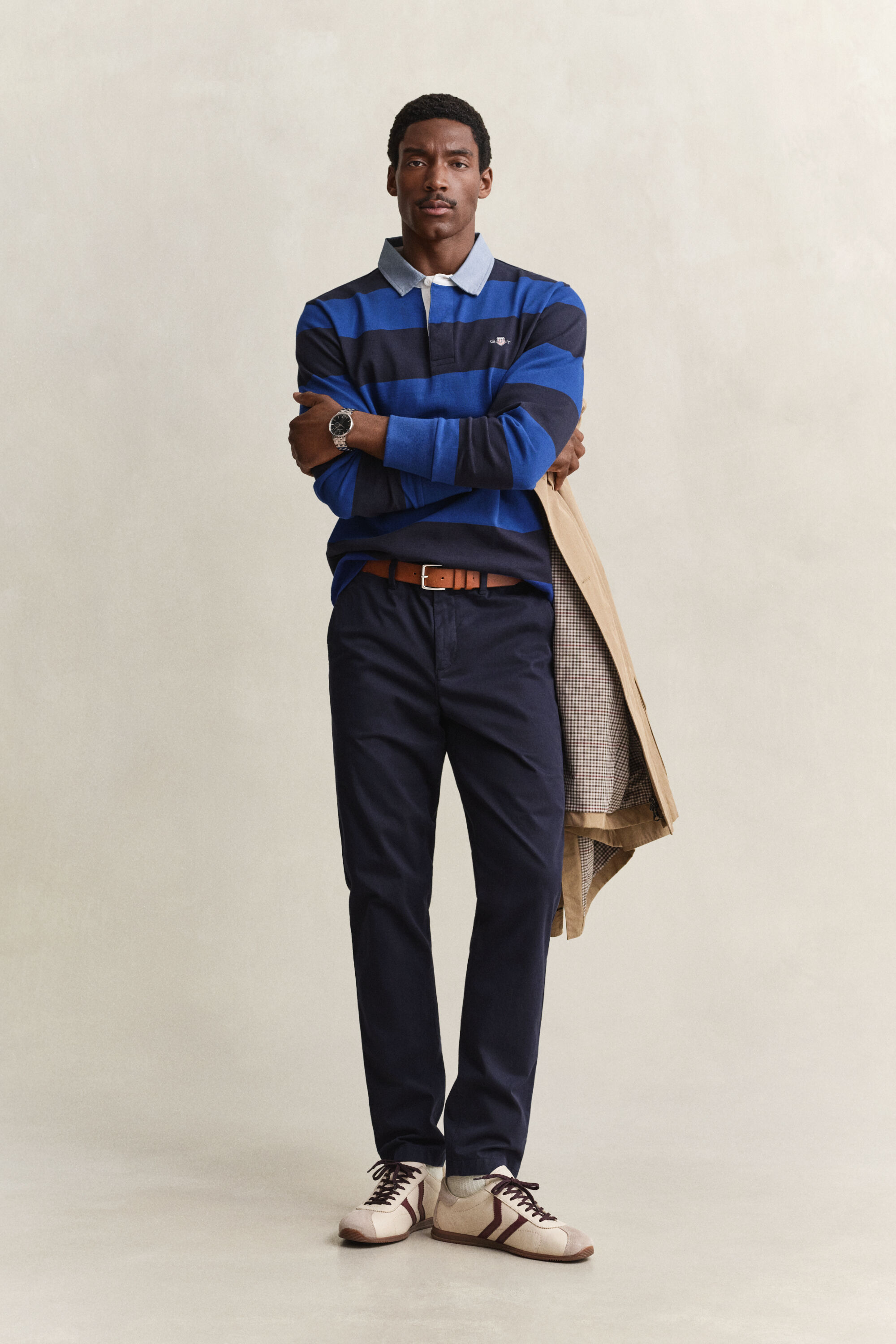 Pantalon chino classique coupe slim