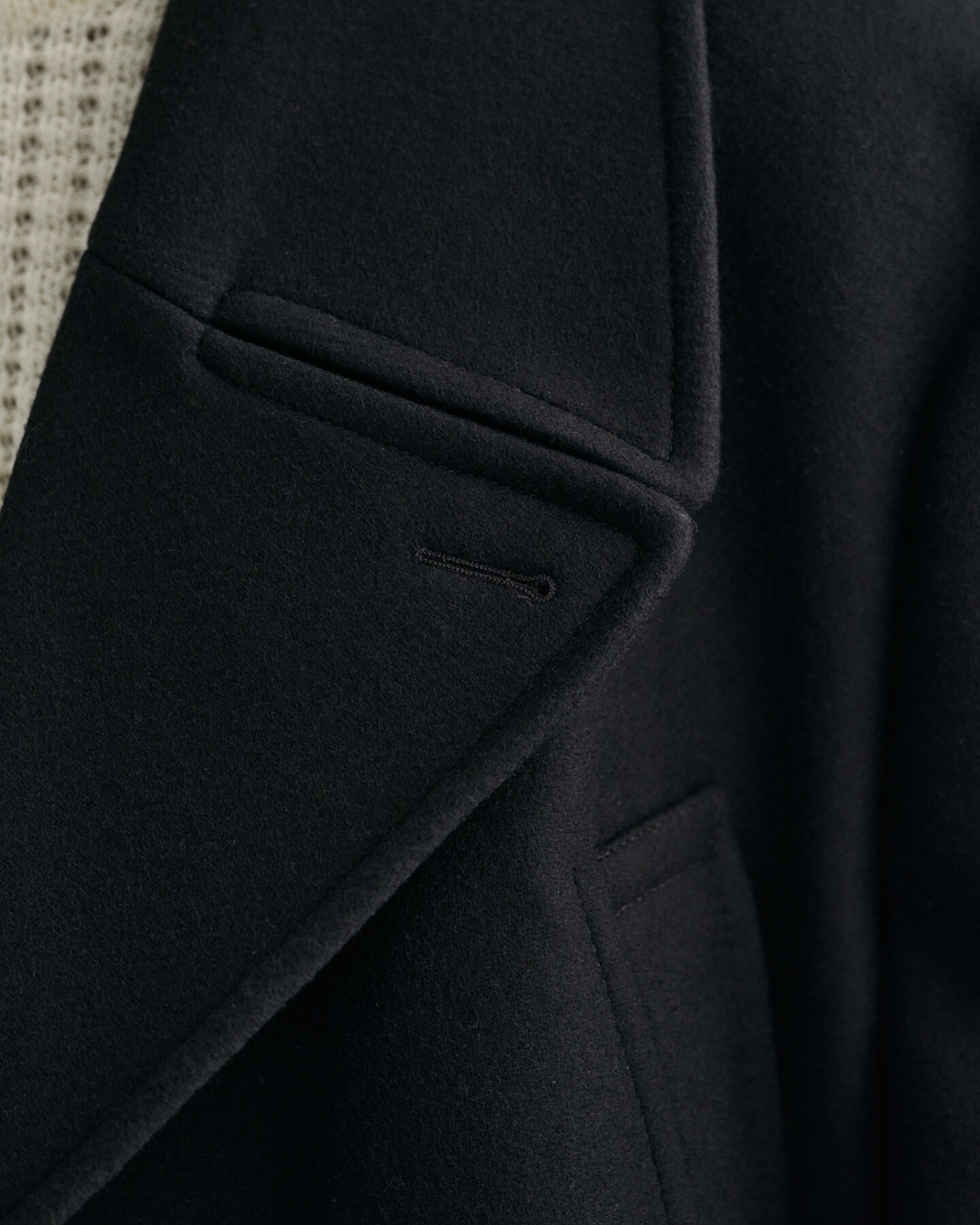 Oversized wollen jekker