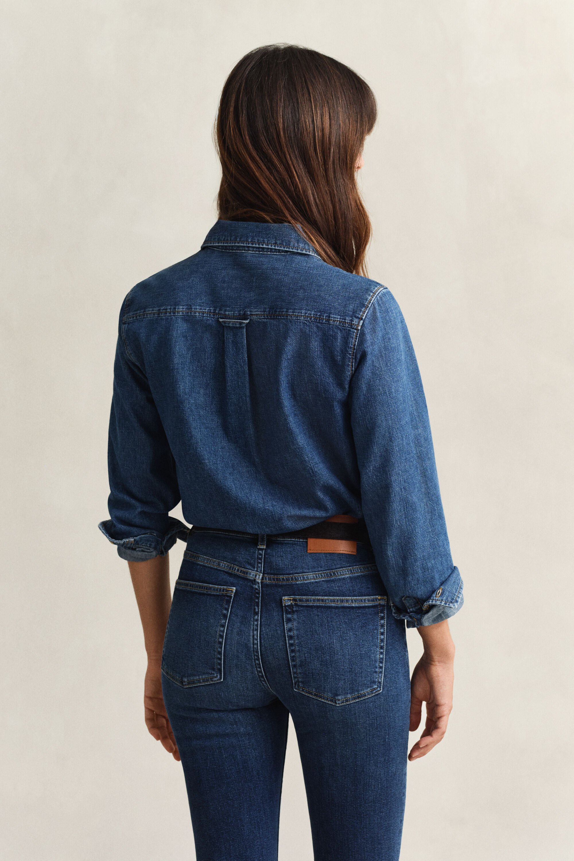 Denim overhemd