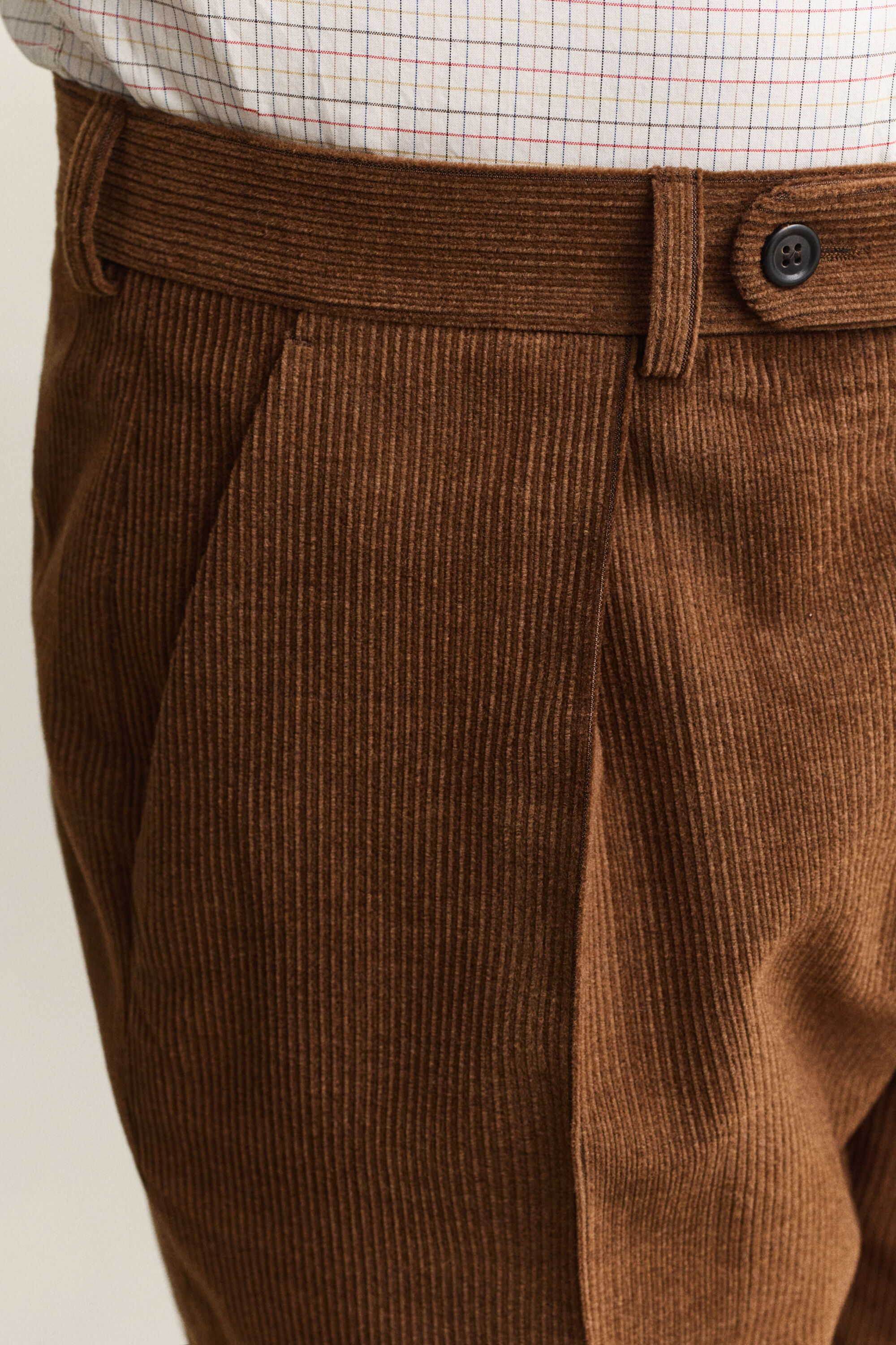 Gant x Yale Wool Corduroy kostuumbroek