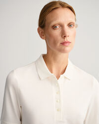 Detail Collar piqué poloshirt