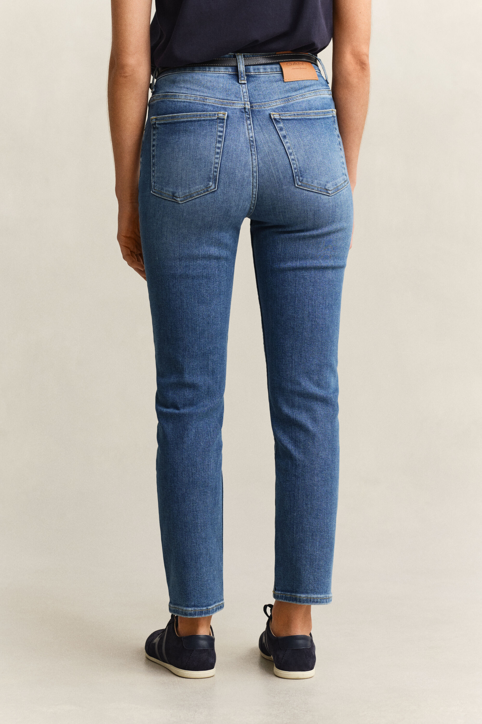 Strakke korte jeans