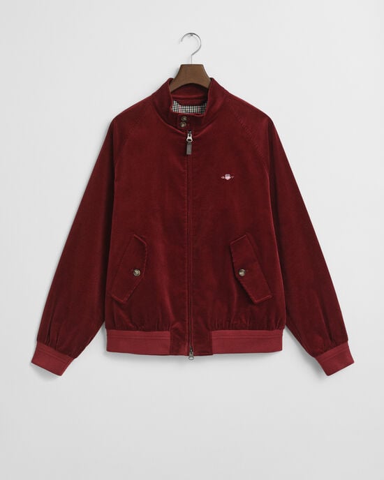 Veste en velours côtelé Harrington