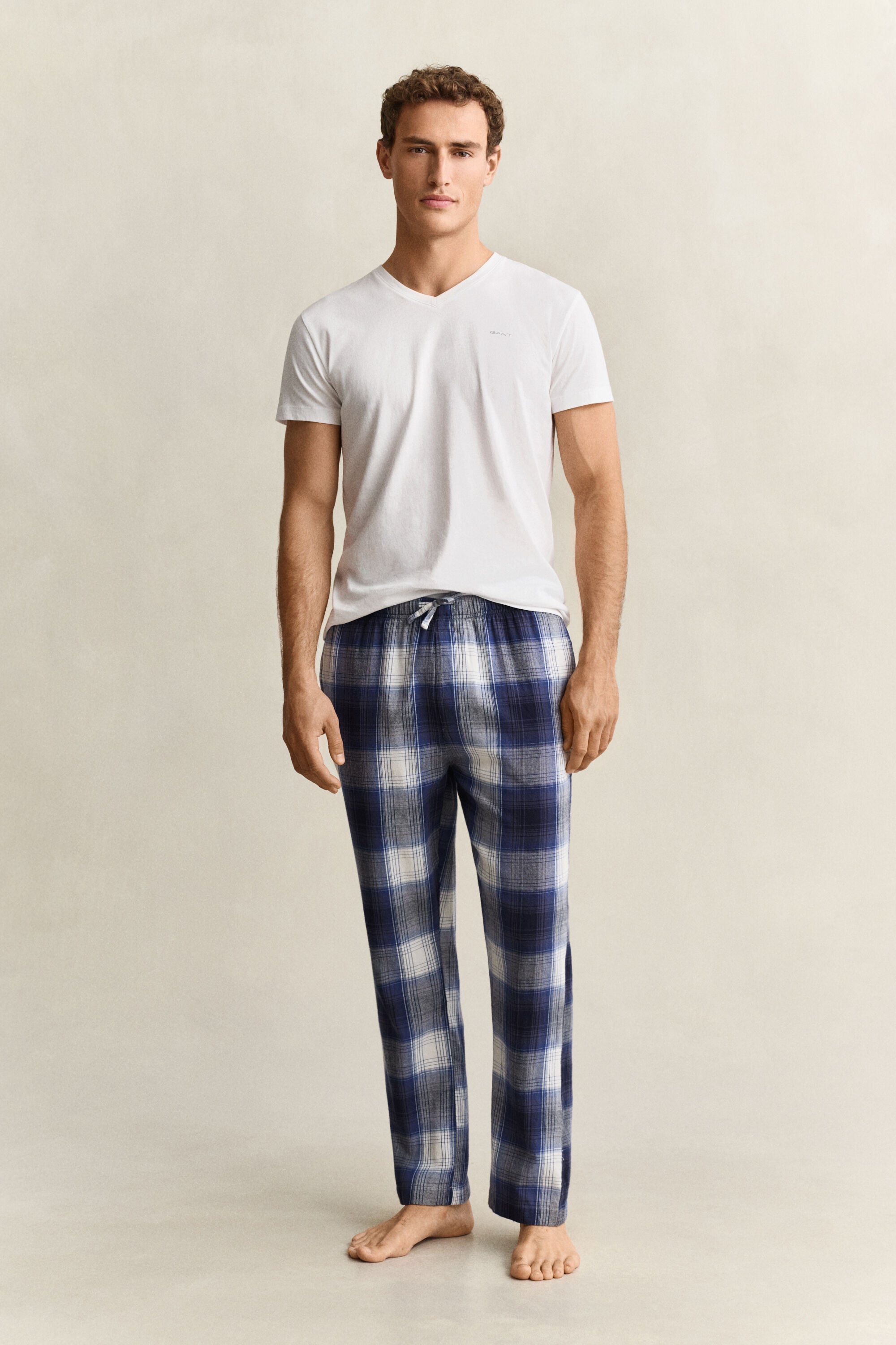 Pantalon de pyjama en flanelle à carreaux