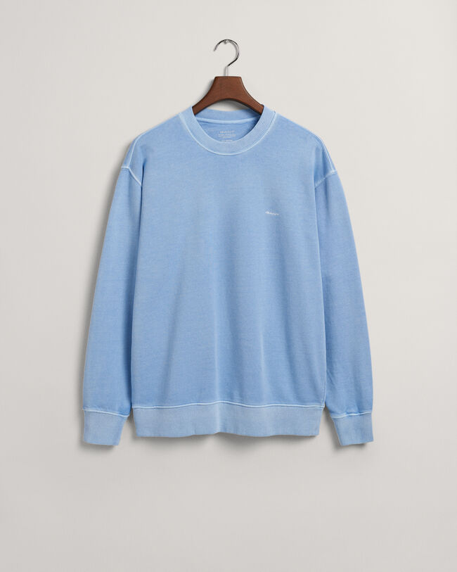 Sunfaded sweatshirt met ronde hals