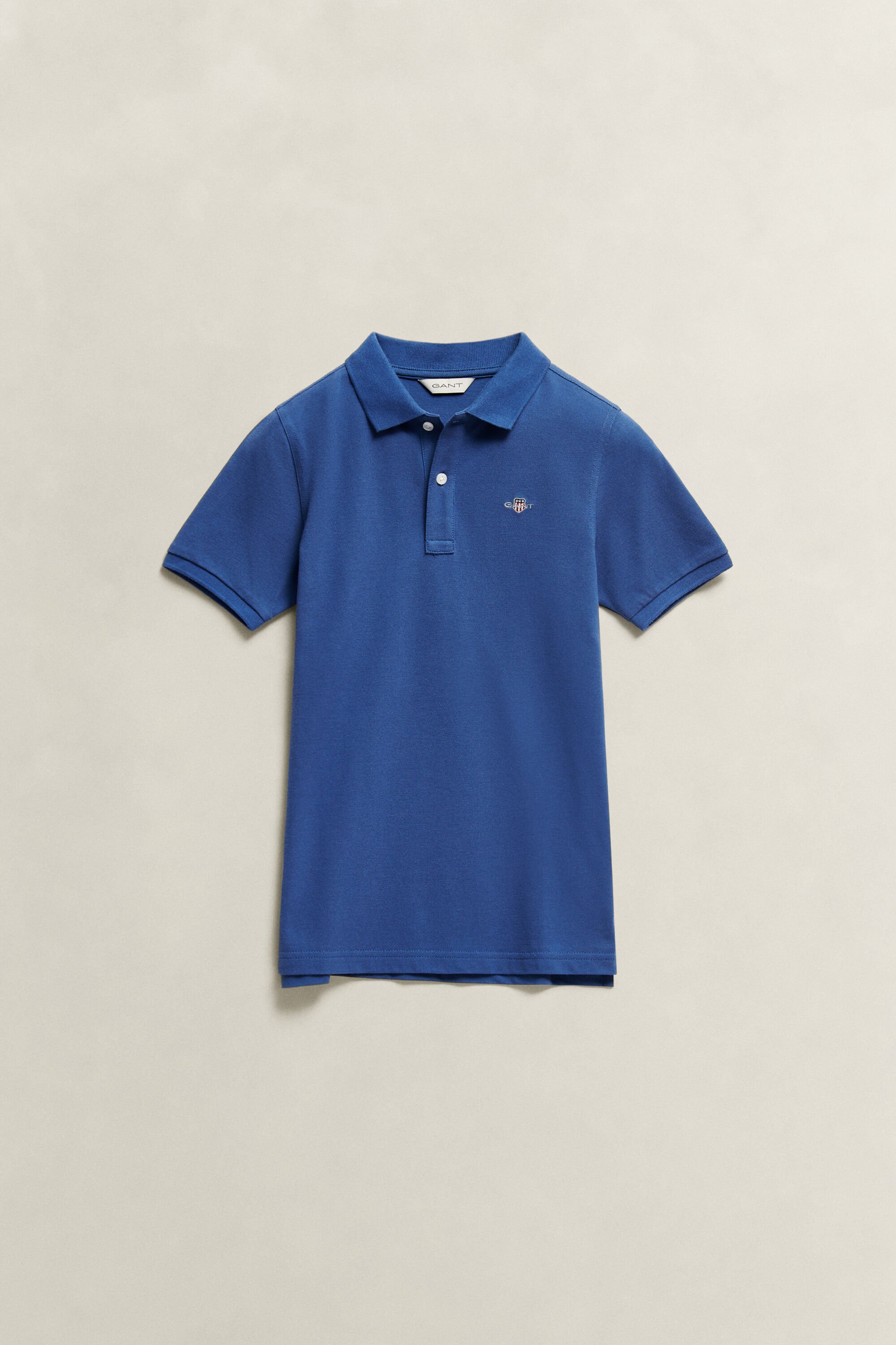 Teens Shield piqué poloshirt