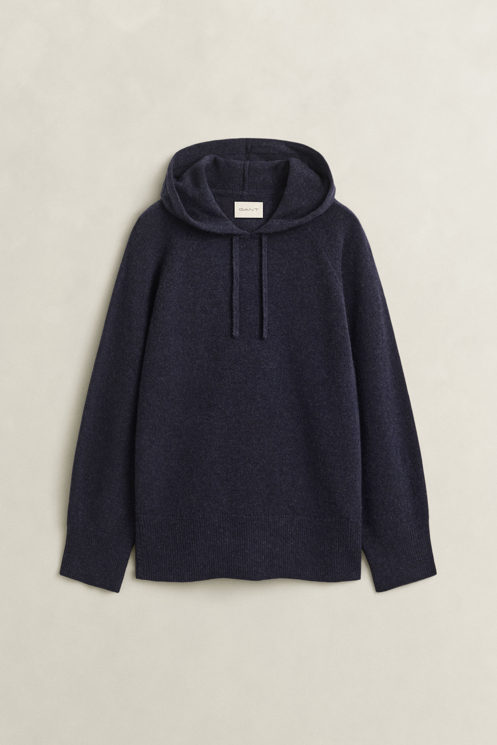 Sweat à capuche en laine et cachemire