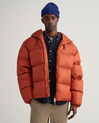 Glanzend gewatteerd jack