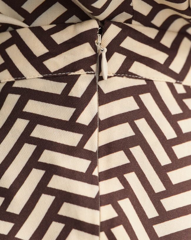 Geometric A-lijn rok