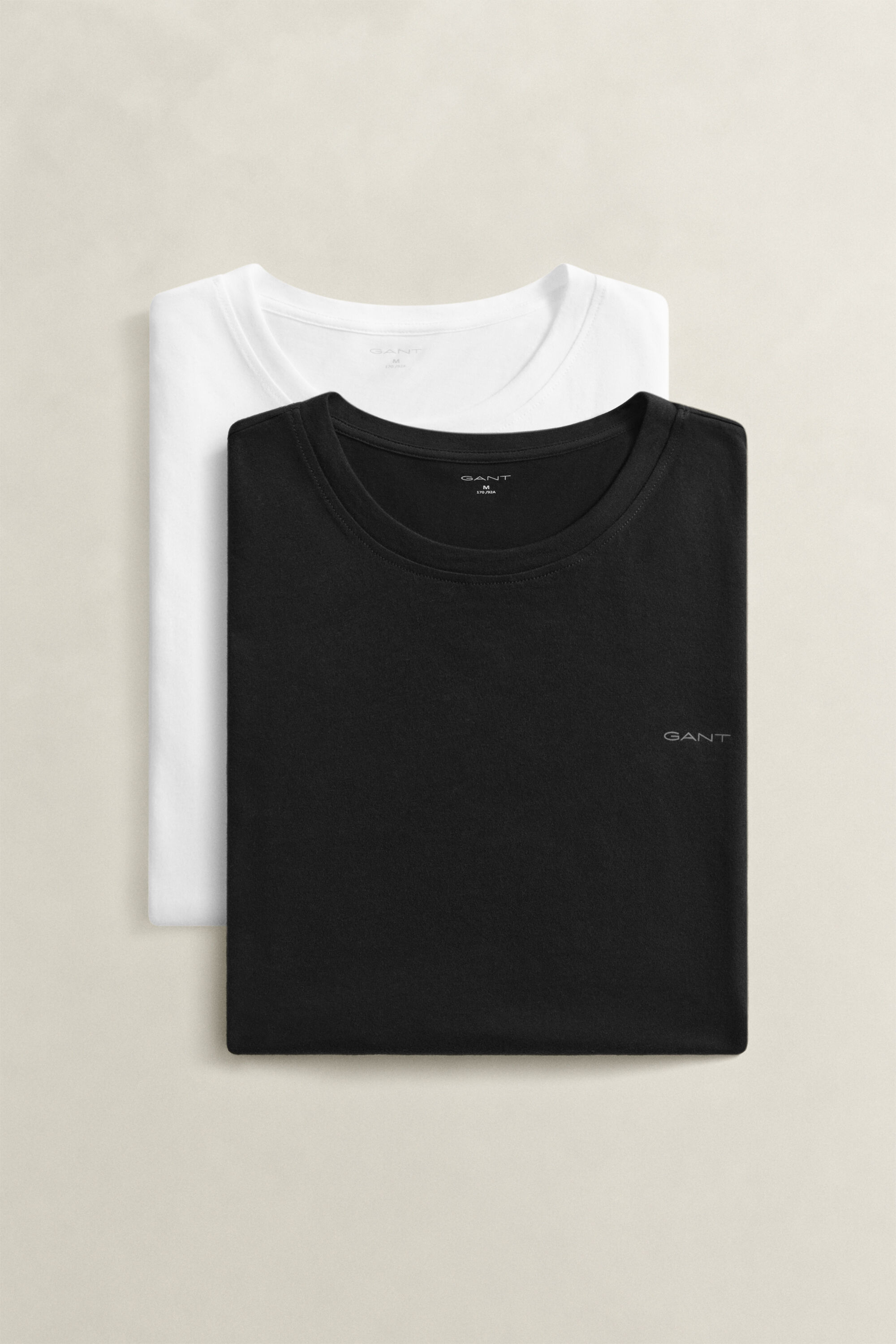 Lot de 2 t-shirts col rond