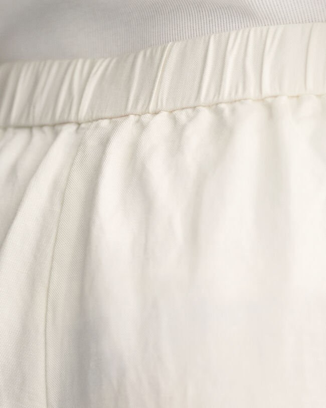 Relaxed Fit Pull-On broek van linnenmix