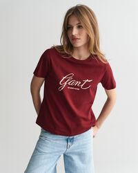 T-shirt met letters