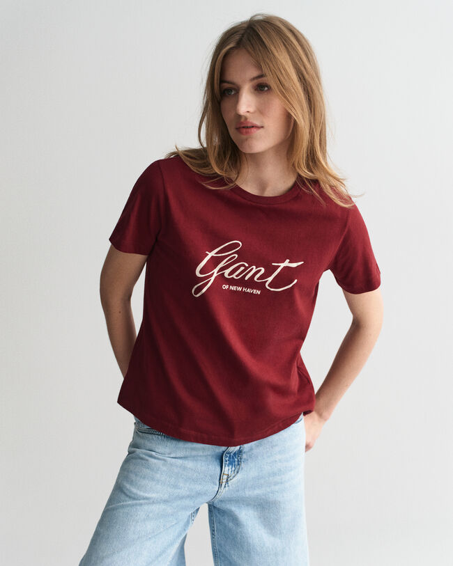 T-shirt met letters