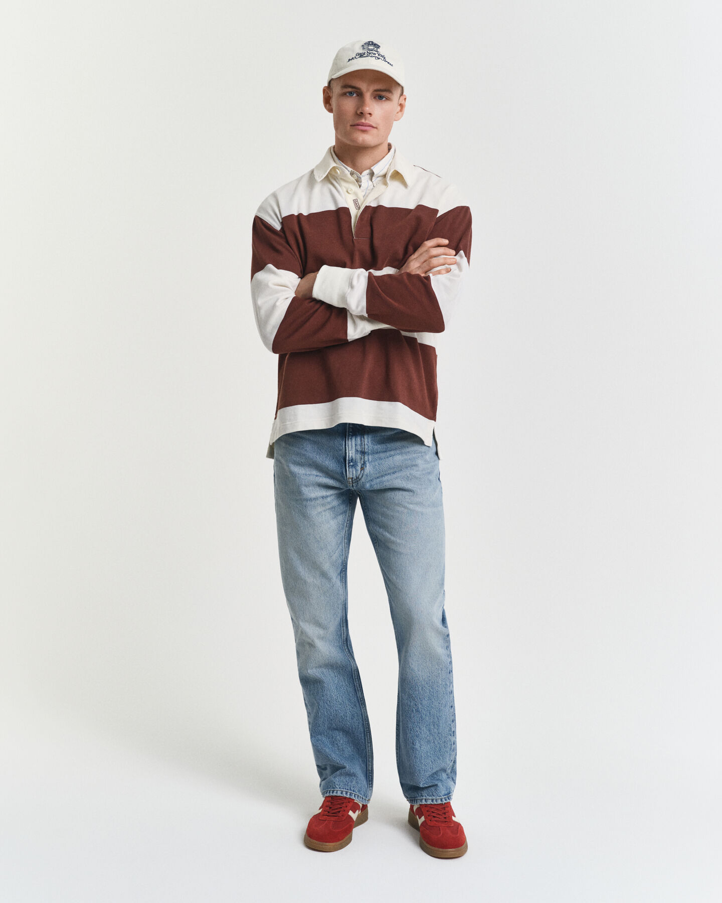 Bootcut jeans met vintage wassing