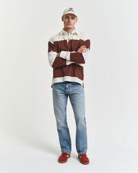 Bootcut jeans met vintage wassing