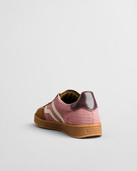 Baskets en daim et velours c&ocirc;tel&eacute; Cuzima