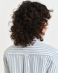 Chemise coupe regular en popeline à rayures classique