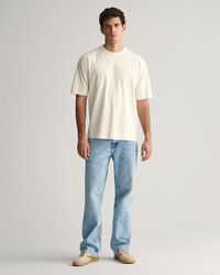 Jean loose fit à jambes larges