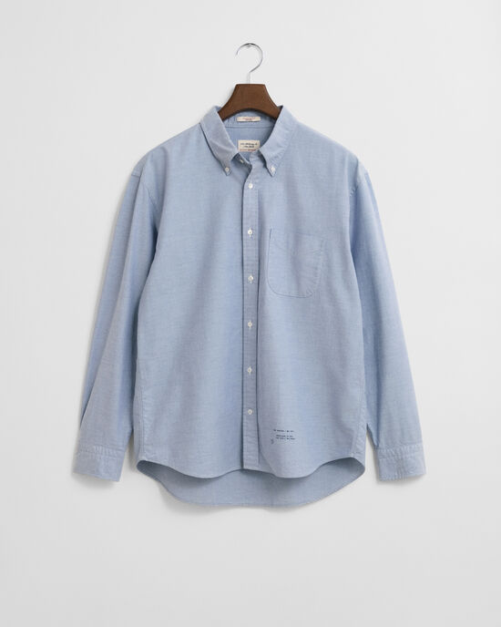 Chemise relaxed fit en coton US Oxford