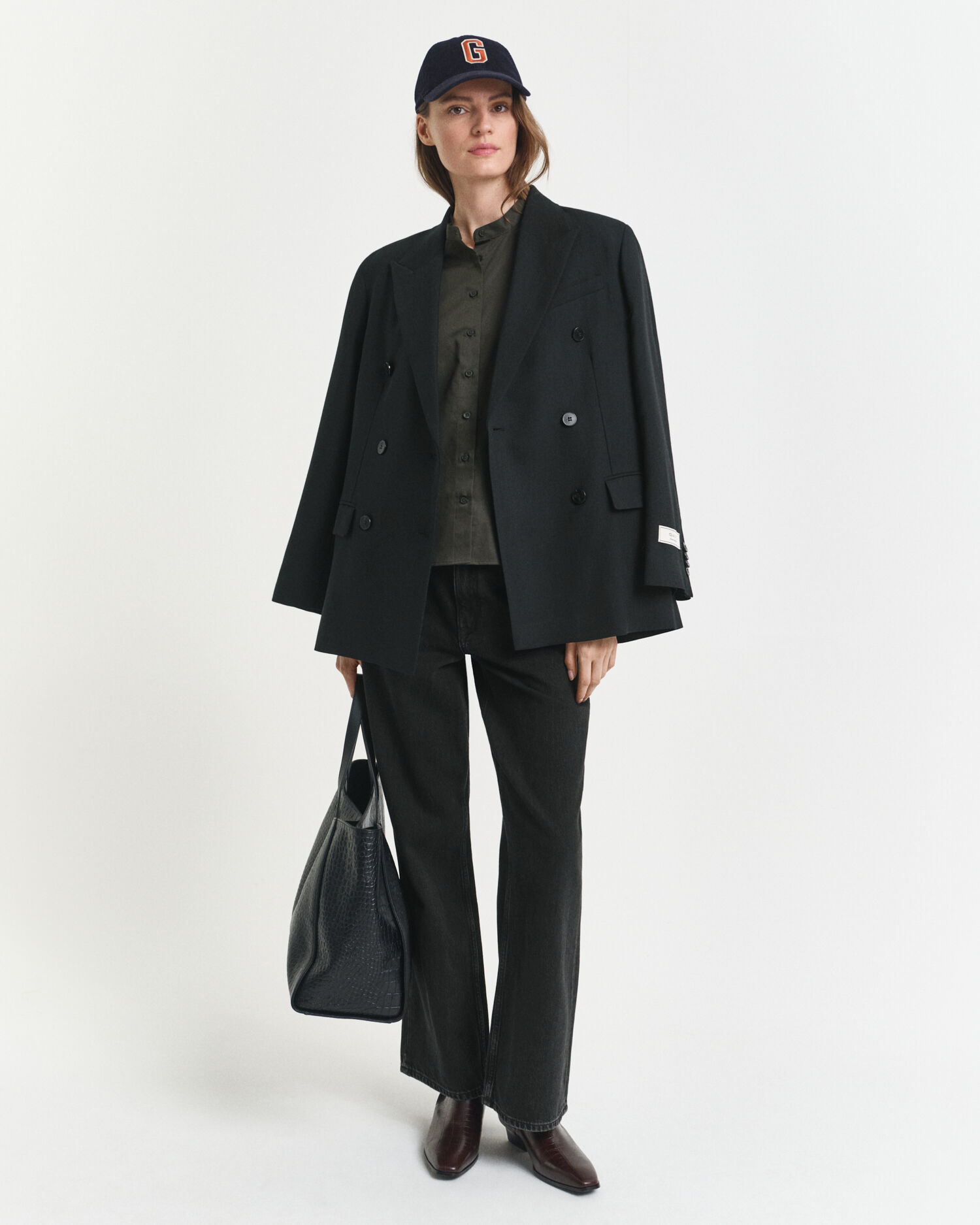 Chemisier en satin de coton