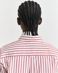 Relaxed Fit Classic hemd van poplin met strepen