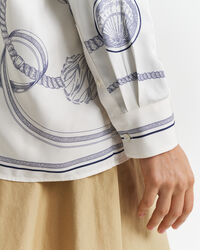 Relaxed Fit Sailing Print hemd