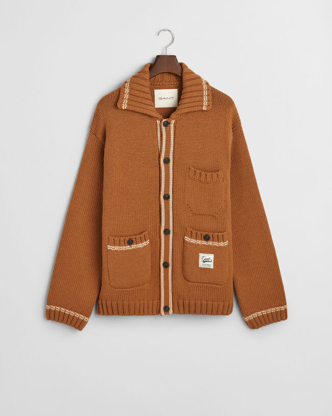 Cardigan en laine à boutons