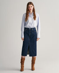 Jupe crayon en denim