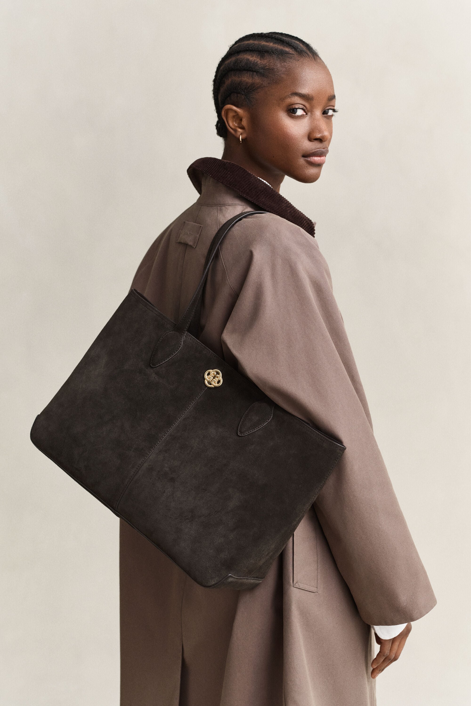 Sac fourre-tout en daim