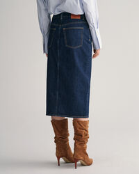 Jupe crayon en denim