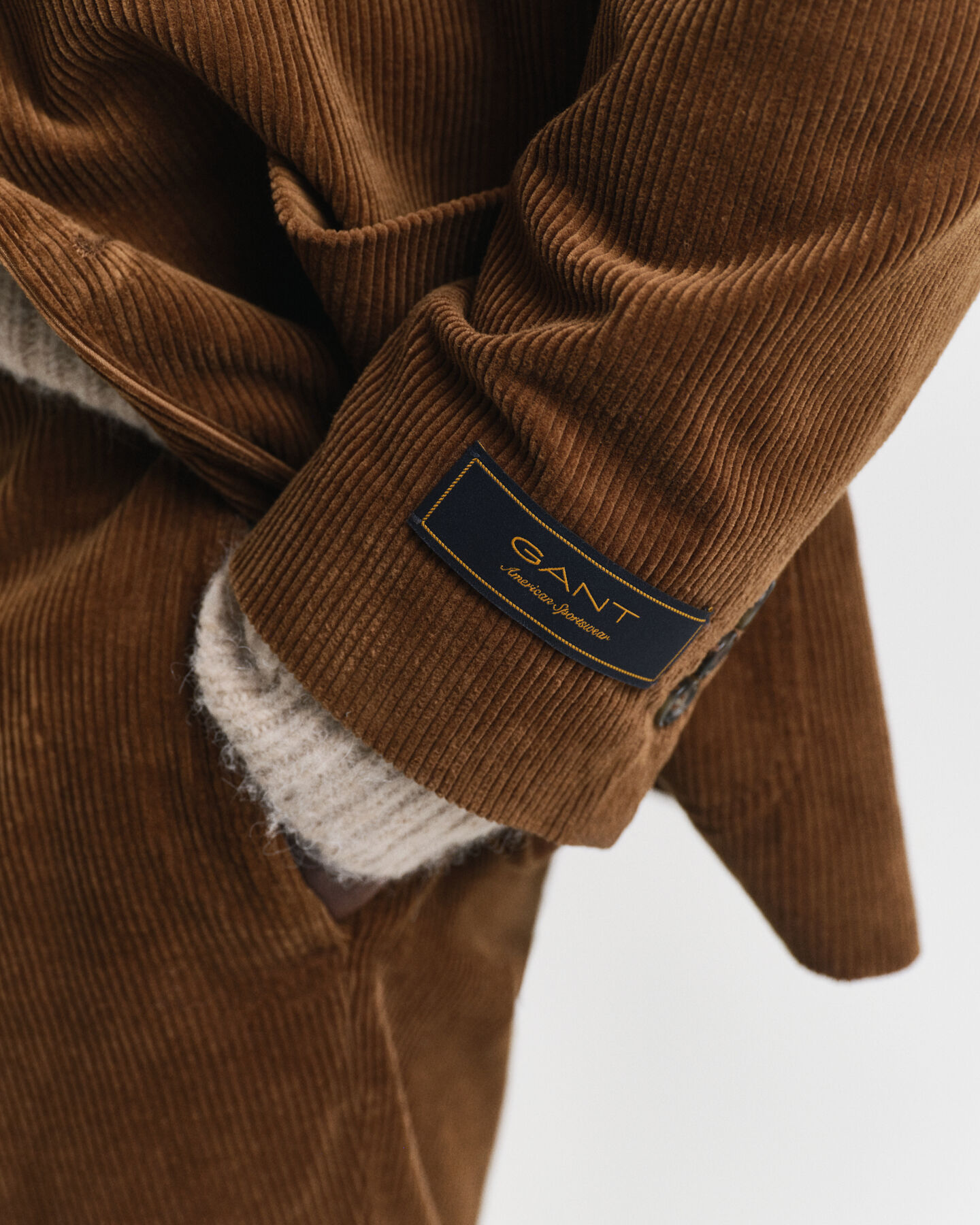 Veste blazer regular fit en velours côtelé