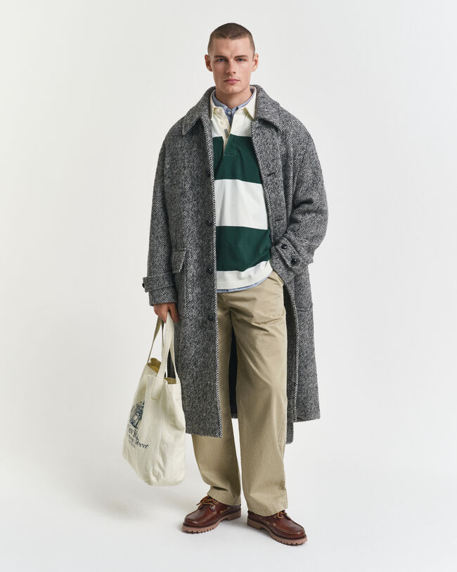 Heavy Rugger à rayures en colour-block