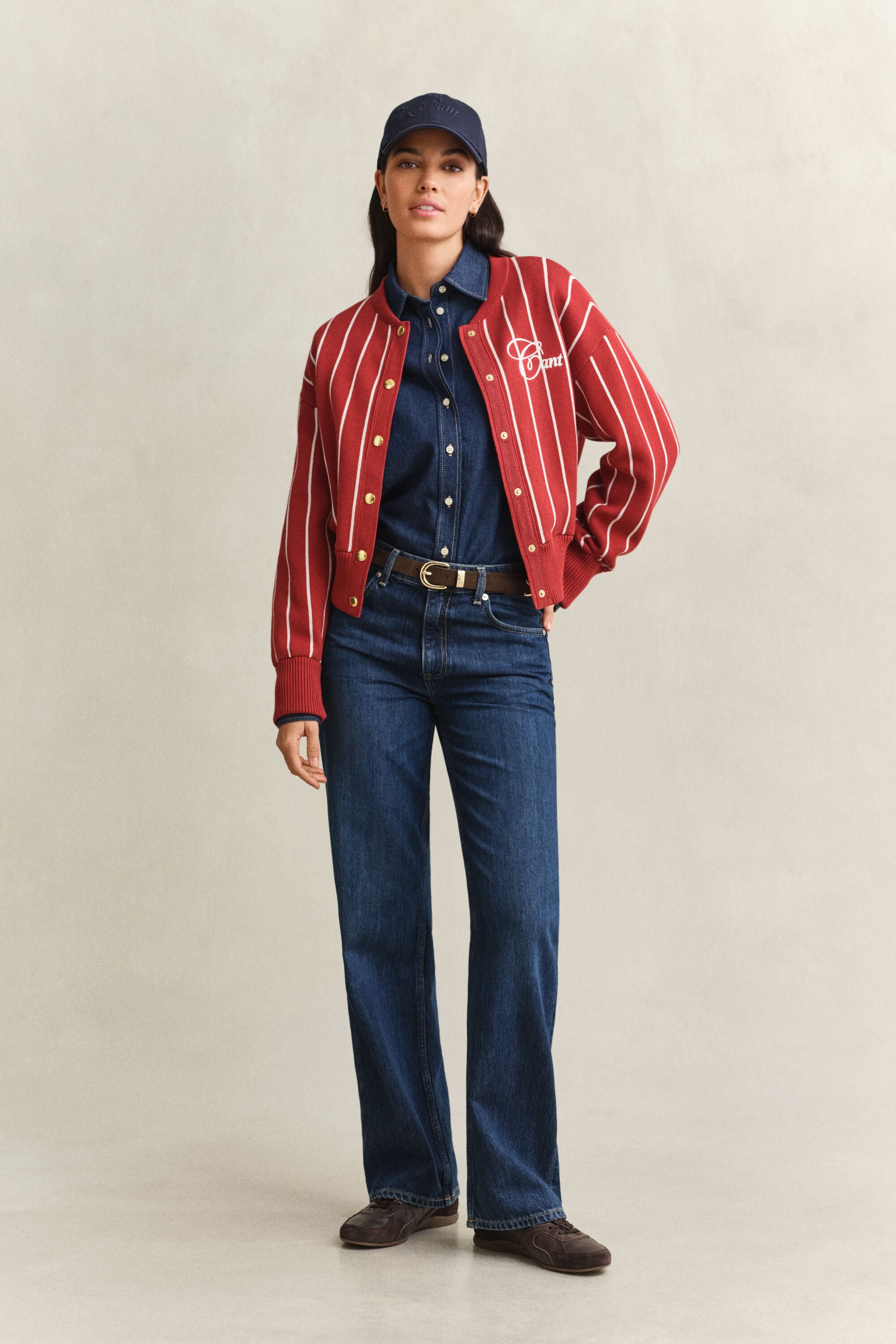 Veste Varsity de Gant en maille