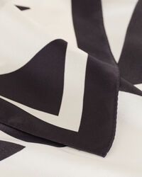 Foulard en soie Quadrat Logo