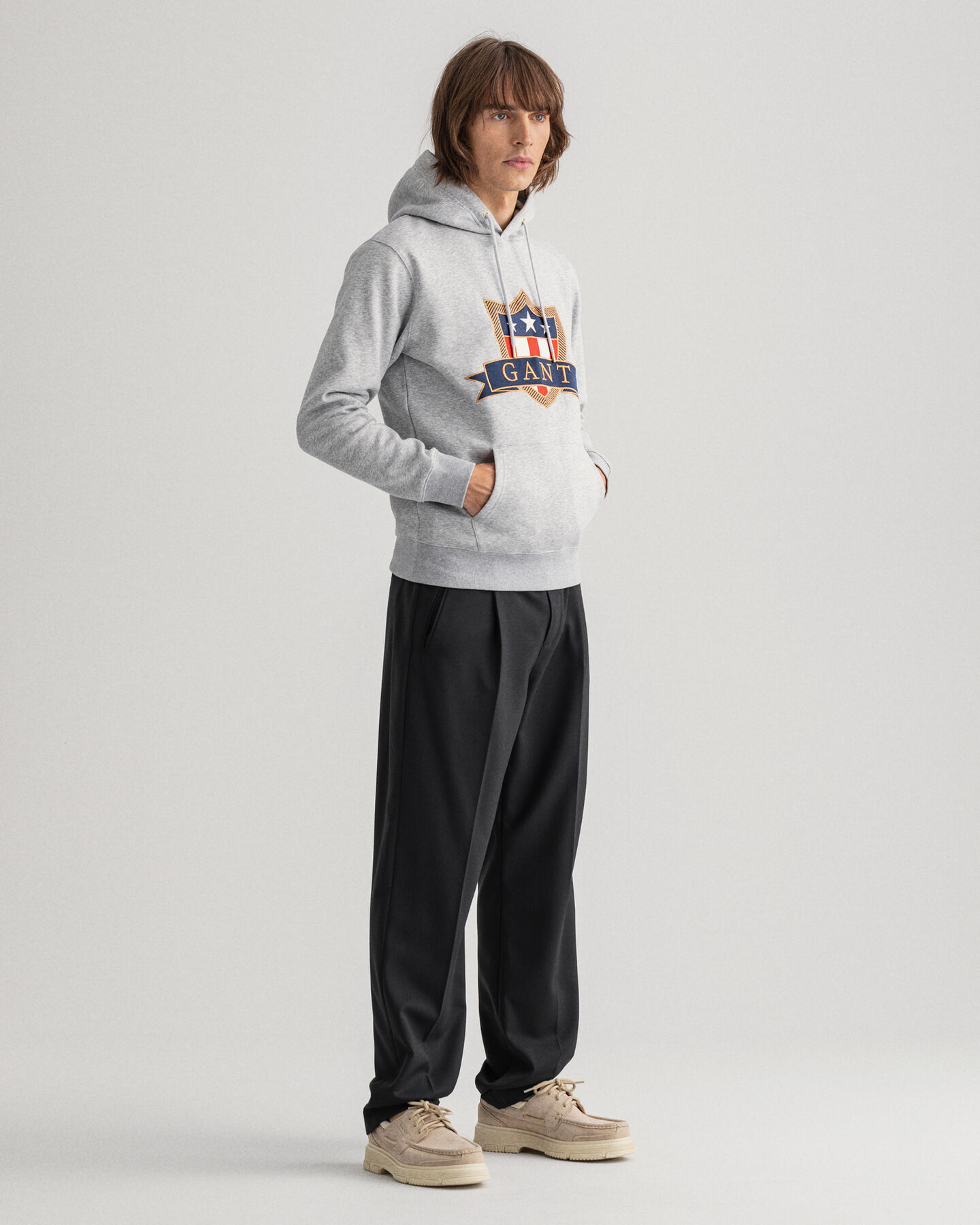 Sweat &agrave; capuche Banner Shield