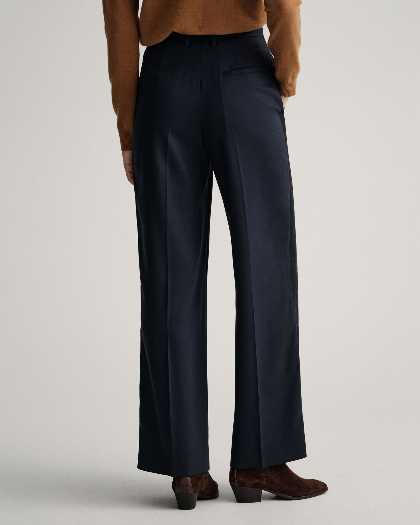 Pantalon taille haute Tuxedo
